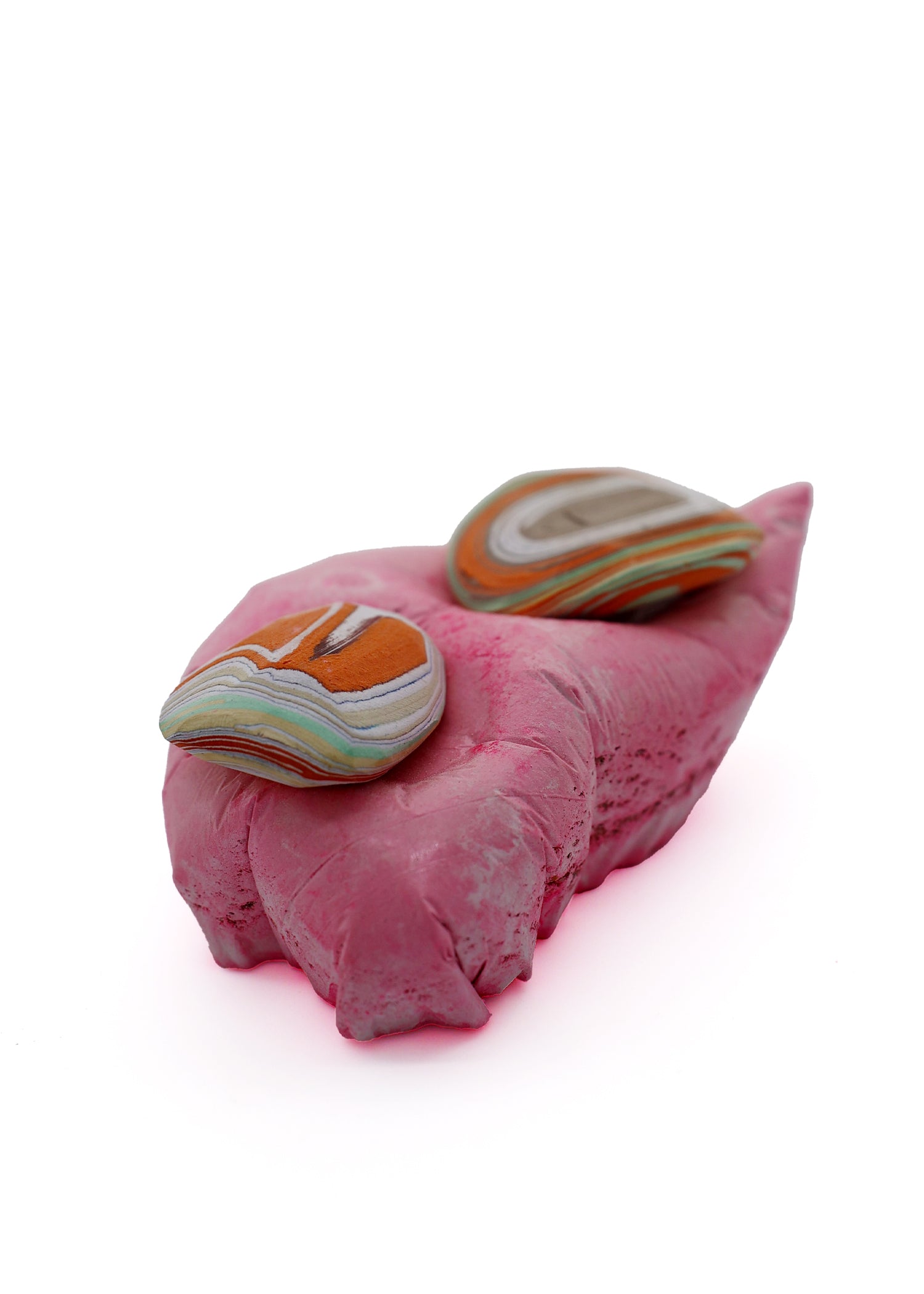 Paper Pebble in Pink II, a refined version in pink with subtle variations, perfect for adding a calm and stylish element to your decor.